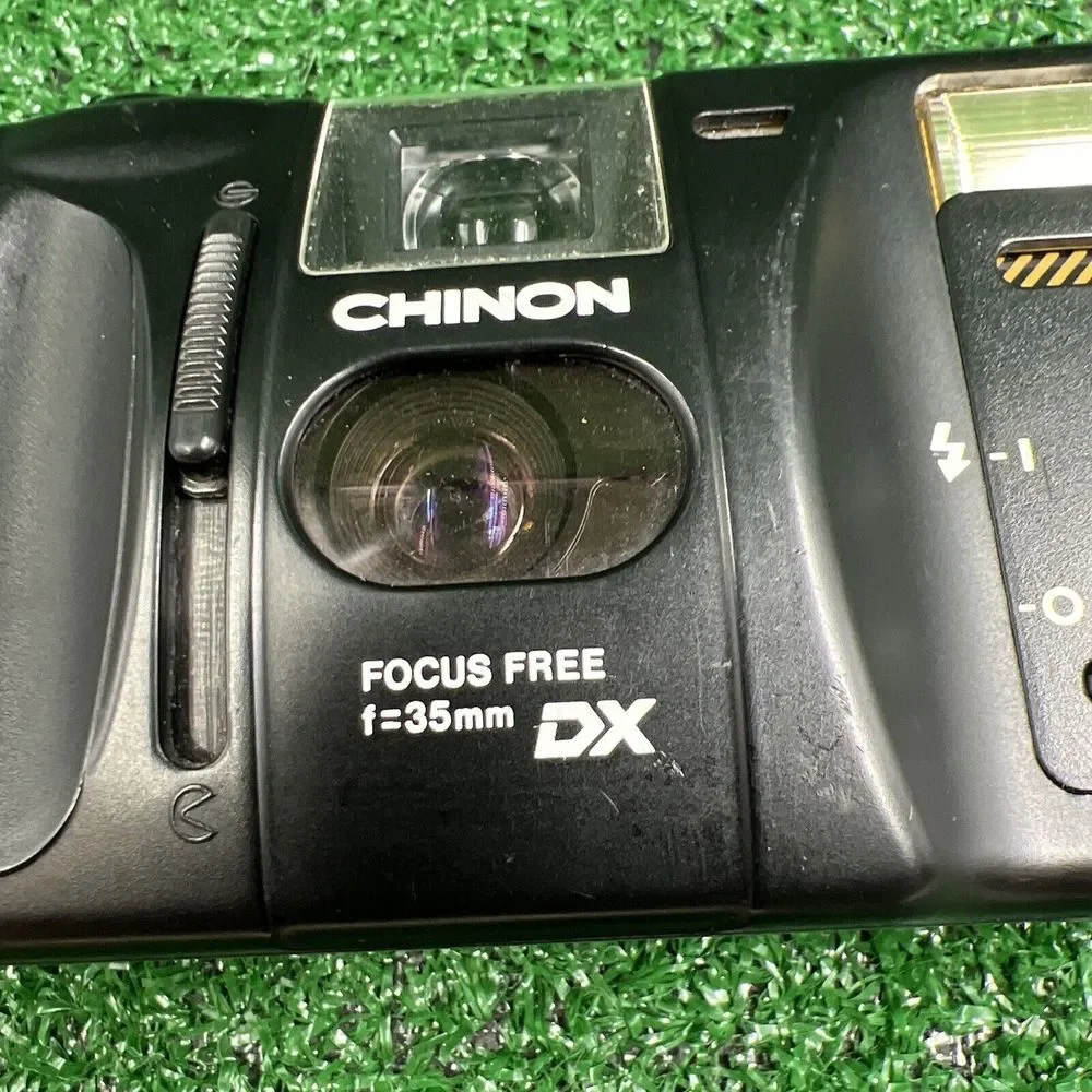 Chinon Auto GL Point and‎ Shoot 35mm Compact Film Camera